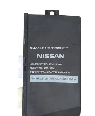 Nissan Micra C+C Sunroof control unit/module 285C1BC000 40505514