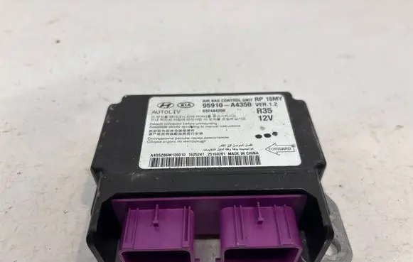 KIA Carens III Airbag control unit/module 95910A4350 632444200 A4DSZB6M120010