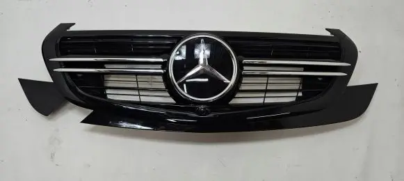 Mercedes-Benz EQC Front bumper upper radiator grill A2938884100