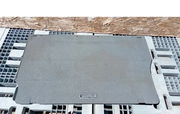 Opel Meriva A Rubber trunk/boot mat liner 511357071