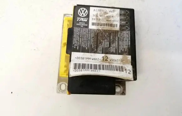 Volkswagen PASSAT B6 Airbag control unit/module 3c0909605m 39112511