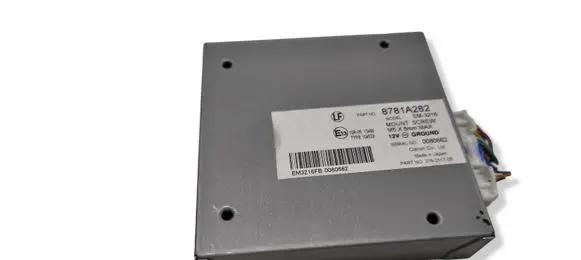 Mitsubishi Outlander Camera control unit module 8781A282