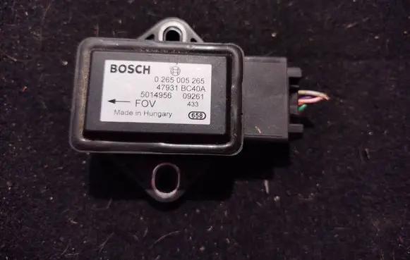 Nissan Note (E11) ESP acceleration yaw rate sensor 0265005265 5014956 47931BC40A