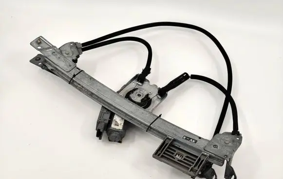Opel Tigra B Front door window regulator with motor 93162241 93162241L