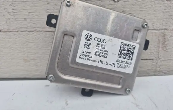 Audi A6 C7 Headlight ballast module Xenon 4G0907697D 499329883
