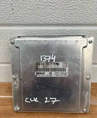 Mercedes-Benz CLK A209 C209 Engine control unit/module A6121537779 0281012196