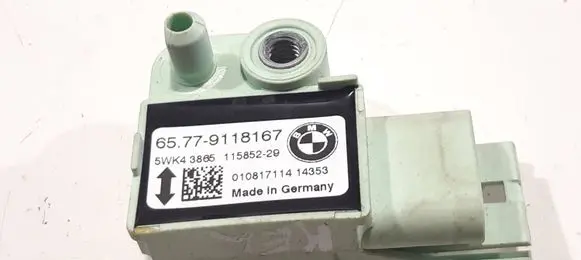 BMW 5 E60 E61 Airbag deployment crash/impact sensor 5WK43865 11585229 9118167