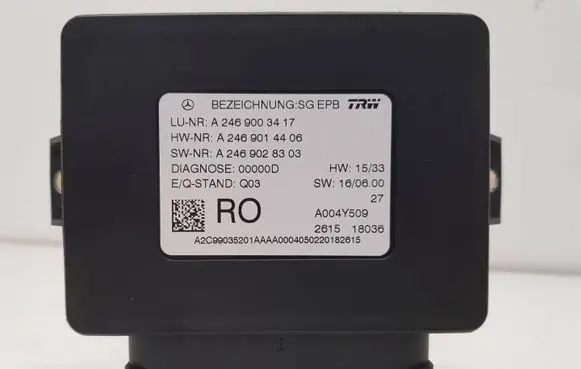 Mercedes-Benz CLA C117 X117 W117 Brake system control unit/module A2469003417 A2469014406 A2469028303