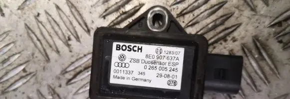 Audi A4 S4 B6 8E 8H ESP acceleration yaw rate sensor 8e0907637a