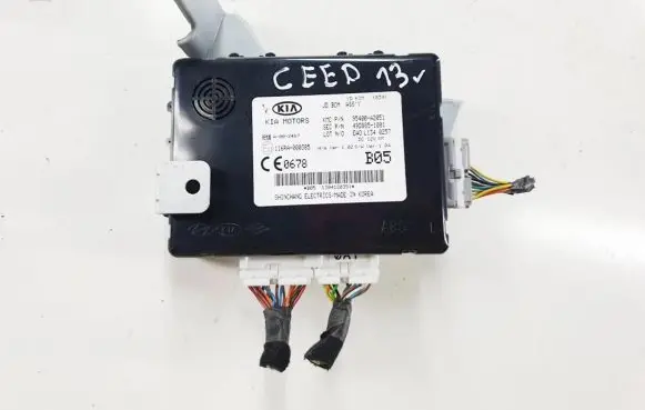 KIA Pro Cee'd II Center console control module 95400A2051 116RA000385 49D8851001