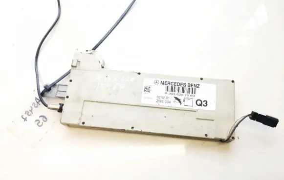 Mercedes-Benz C W203 Antenna control unit a2038201089