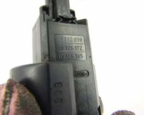 Opel Astra G Brake pedal sensor switch 09132299