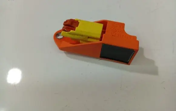 Skoda Fabia Mk2 (5J) Airbag deployment crash/impact sensor 5WK43340