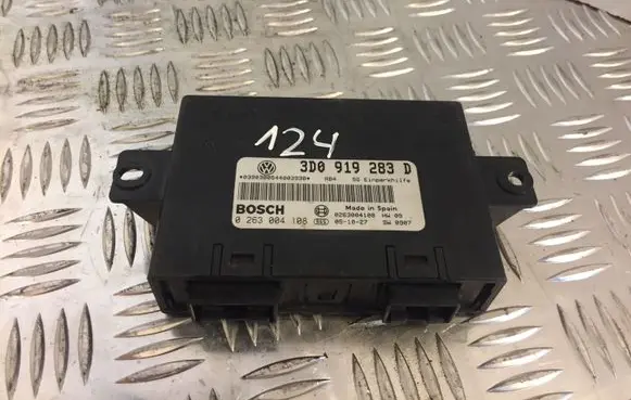 Volkswagen Phaeton Parking PDC control unit/module 3D0919283D