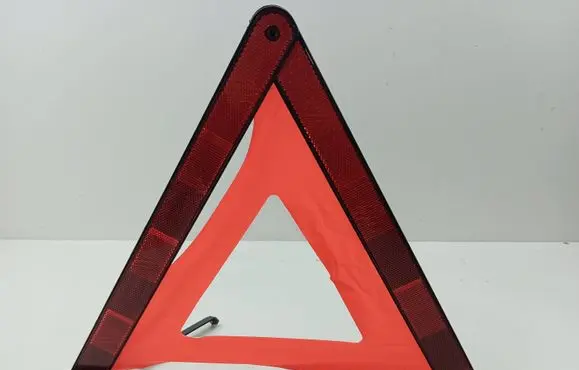 Emergency warning sign