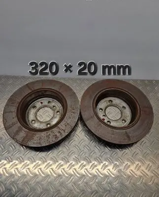 BMW 5 E60 E61 Rear brake disc