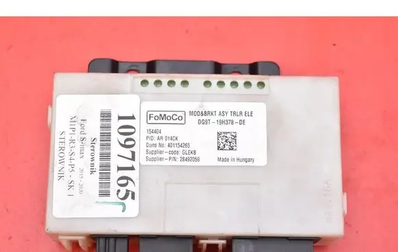 Ford S-MAX Engine control unit/module ECU DG9T19H378DE