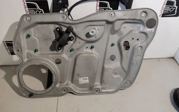 Volkswagen Caddy Front window lifting mechanism without motor 2K1837752BE 3033105
