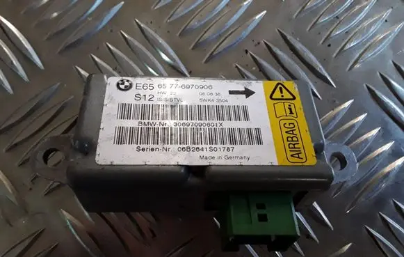 BMW 7 E65 E66 Airbag control unit/module 65776970906 5WK43504