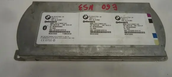 BMW 5 E60 E61 Bluetooth control unit module 9177754