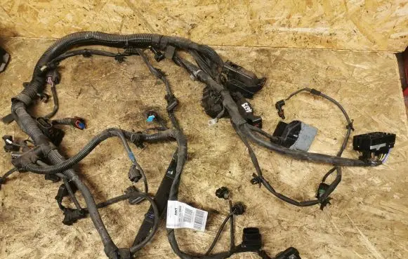 Engine installation wiring loom