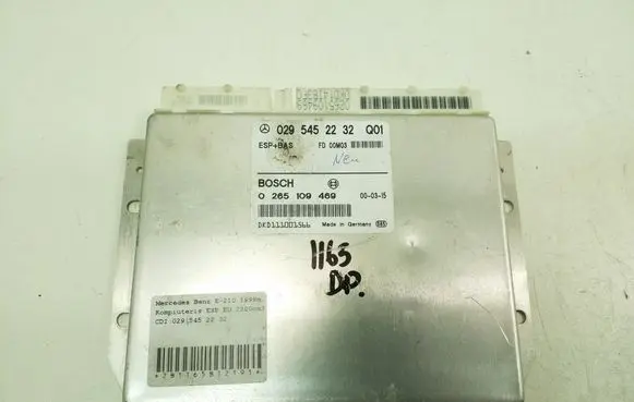 Mercedes-Benz E W210 ESP (stability system) control unit A0295452232