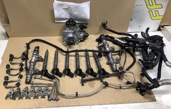 Audi A6 S6 C7 4G Fuel injectors set 059130277CR 0445117042 059130755CG
