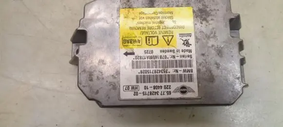Mini One - Cooper Coupe R56 Airbag control unit/module 3428715