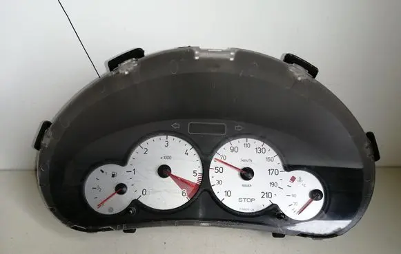 Peugeot 206 Speedometer (instrument cluster) 9656696280