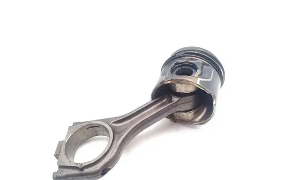 Piston with connecting rod