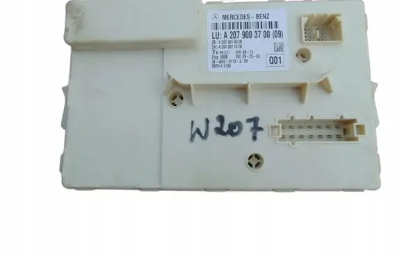 Mercedes-Benz E C207 W207 Sunroof control unit/module A2079003700