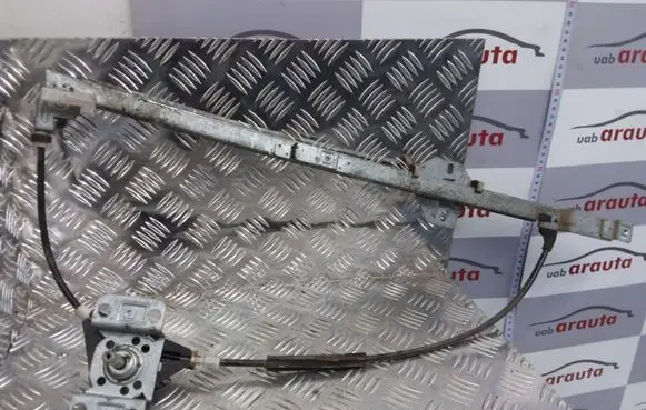 Volkswagen Transporter - Caravelle T4 Front door manual window regulator 701837502B