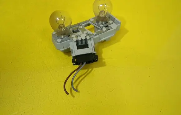 Mercedes-Benz B W245 Tail light bulb cover holder A1698200677
