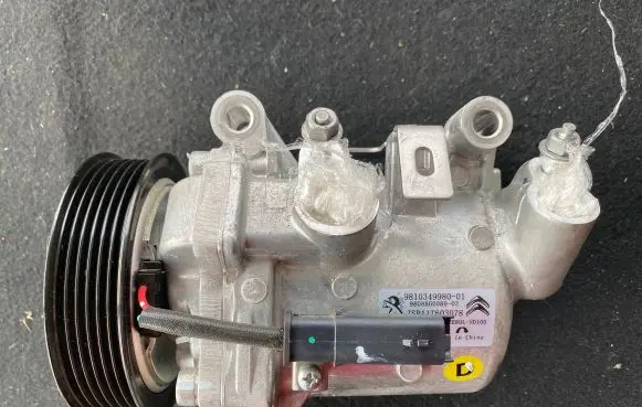 Peugeot Rifter Air conditioning (A/C) compressor (pump) 9810349980 9808860080 JSR11T603078
