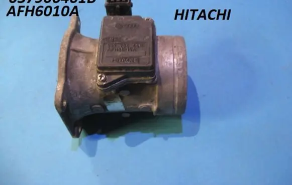 Audi A4 S4 B8 8K Mass air flow meter 037906461B