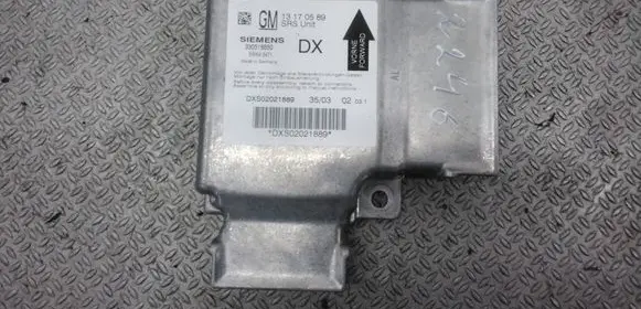 Opel Signum Airbag control unit/module 13170589 330518650