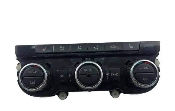 Volkswagen PASSAT B7 Interior fan control switch 3AA907044AG