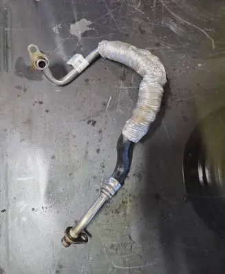 BMW 3 F30 F35 F31 Turbo turbocharger oiling pipe/hose 2658749 0499