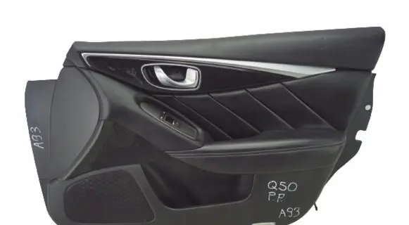 Infiniti Q50 Front door card panel trim