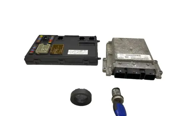 Ford Transit Engine ECU kit and lock set 6C1112A650AN 8C1T14A073BB