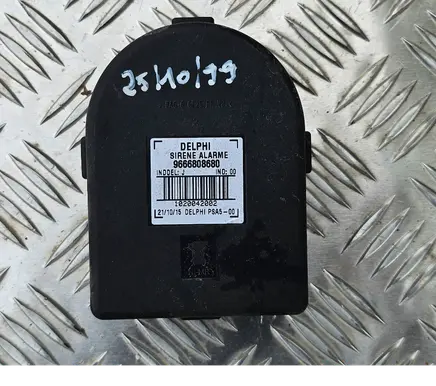 Peugeot 5008 Alarm system siren 9666808680 1020042002