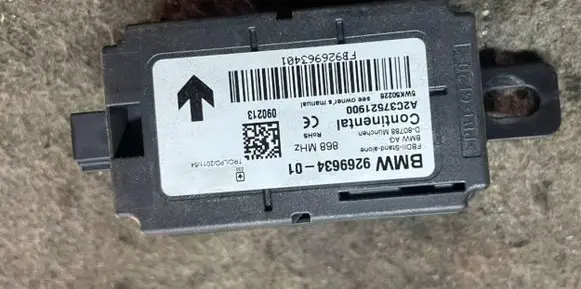 BMW 1 F20 F21 Alarm control unit/module 9269634 8ZZ00YM9 T0S2969Z68J