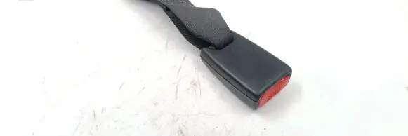Rear seatbelt buckle