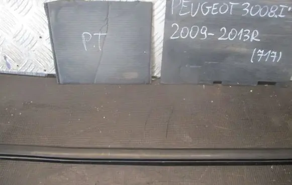Peugeot 3008 I Rear door windshield rail 