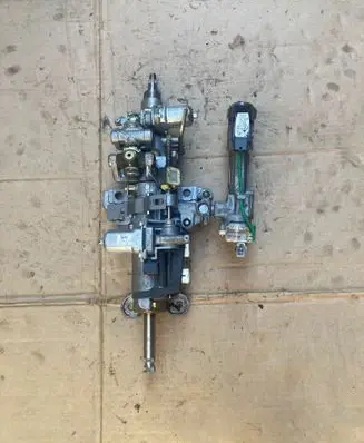 Steering wheel axle