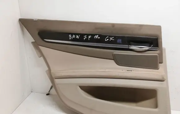 Rear door card panel trim