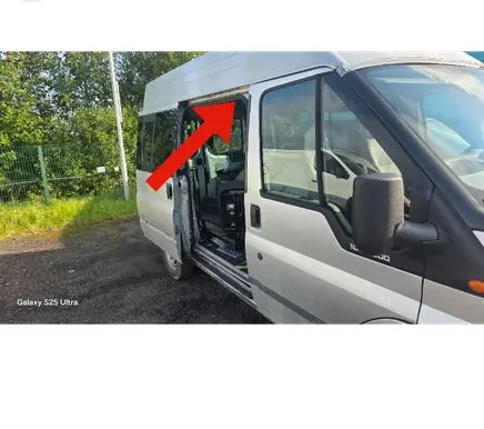 Ford Transit Sliding door rubber seal 