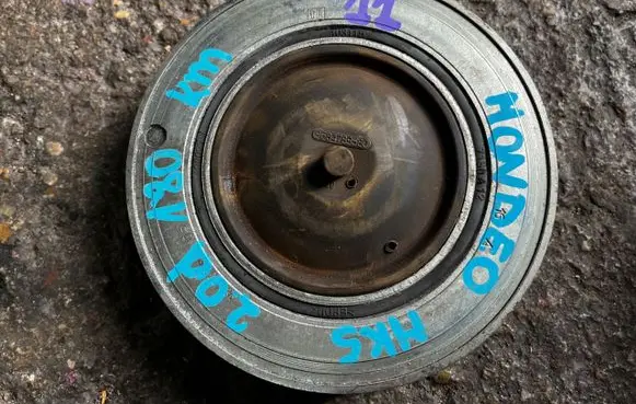 Ford S-MAX Crankshaft pulley 9684789580