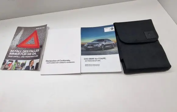 BMW 4 F32 F33 Owners service history hand book 2982693