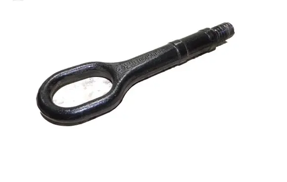 Towing hook eye